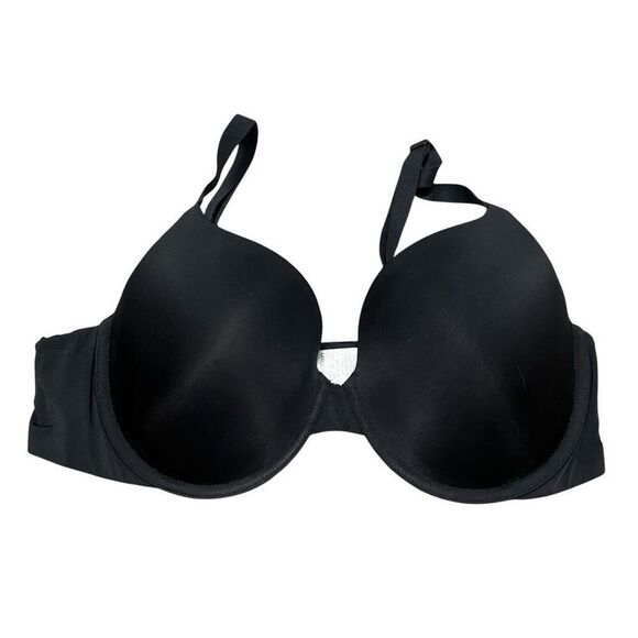 CALVIN KLEIN Black Demi Lift Convertible To Cross Back Bra Size 38B - Picture 1 of 5